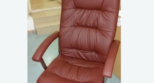 Обтяжка офисного кресла. Обнинск